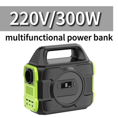 110V 220V 300W Stasiun Listrik Portable Solar Generator Power Bank S3 Warna Disesuaikan