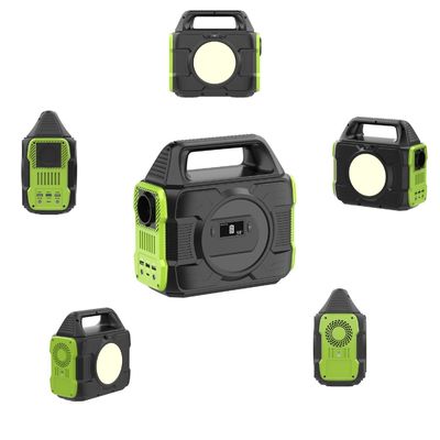 300W Darurat / Perjalanan USB Portable Solar Generator Power System untuk pengisian telepon
