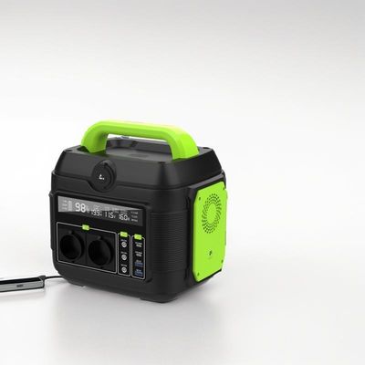 MPPT 600W AC110V AC220V Lithium Battery Pack Portable Solar Power Station untuk Camper RV Hiking