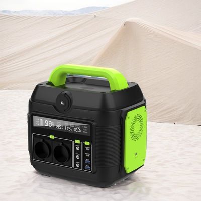 MPPT 600W AC110V AC220V Lithium Battery Pack Portable Solar Power Station untuk Camper RV Hiking
