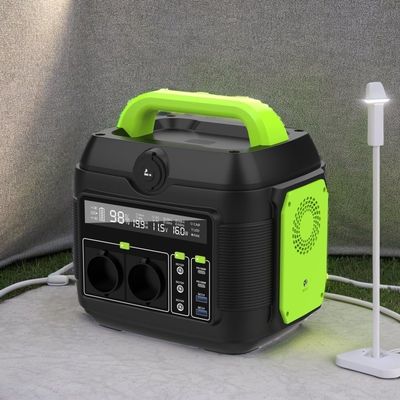 110V 220V LiFePO4 Baterai DC AC Multiple Interface Ponsel Pembangkit Listrik Tenaga Surya Ideal untuk Rumah