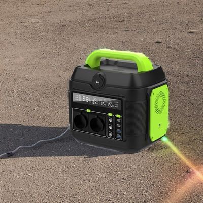 Stasiun listrik portabel 600W dengan teknologi MPPT dan Inverter Gelombang Sinus Murni