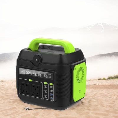 Generator darurat portabel 600W daya tinggi yang dapat didaur ulang untuk pengisian di luar ruangan dan rumah