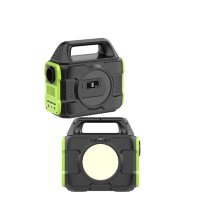 Portable Home Mini Solar System Inverter 300W dengan Soket AC Opsional dan Layar LCD