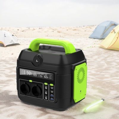 High Power Output 220V Mobile Power Solar Balcony Portable Power Station untuk Pasar Eropa