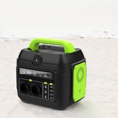 High Power Output 220V Mobile Power Solar Balcony Portable Power Station untuk Pasar Eropa