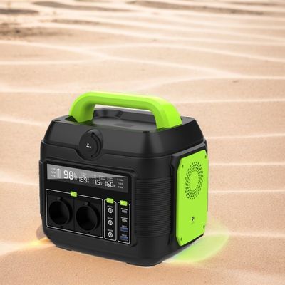 Kustomisasi 600W Mini Portable Solar Energy Storage Power Station dengan LCD Display