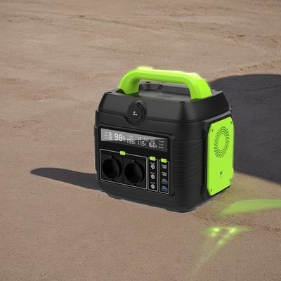 Kustomisasi 600W Mini Portable Solar Energy Storage Power Station dengan LCD Display