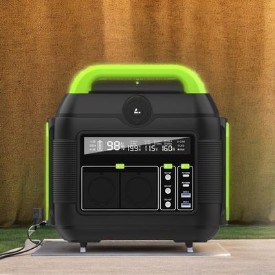Kustomisasi 600W Mini Portable Solar Energy Storage Power Station dengan LCD Display