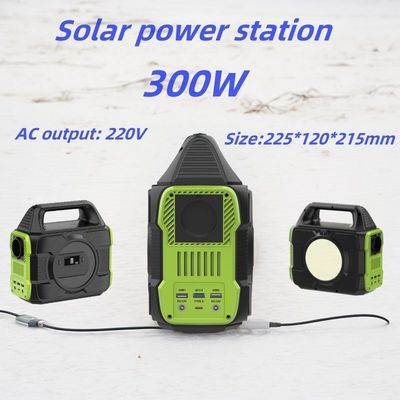 Penyimpanan Energi Terbarukan 300W Generator Portable untuk Camping Outdoor dan Pengisian Drone