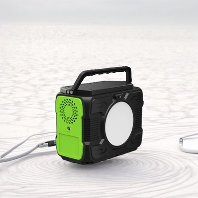 Paket Baterai Lithium Luar ruangan 300W Generator Surya Terisi ulang AC DC Tipe-C Baterai Daya Cadangan Darurat Pembangkit Listrik Surya Portable