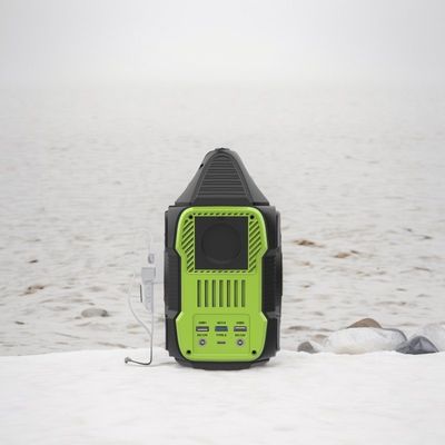 Stasiun Listrik Outdoor Portable dengan Listrik Crystal Display dan 2200W High Power Output