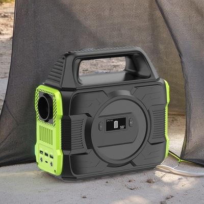 Stasiun Listrik Outdoor Portable dengan Listrik Crystal Display dan 2200W High Power Output