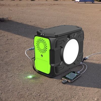 Stasiun listrik portabel 200W dengan tipe C input/output 5V/2.4A dan QC3.0 output 5V/3A