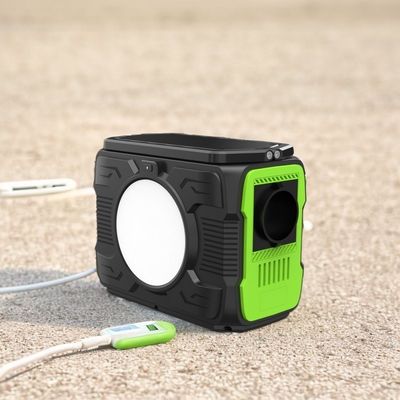 Stasiun listrik portabel 200W dengan tipe C input/output 5V/2.4A dan QC3.0 output 5V/3A