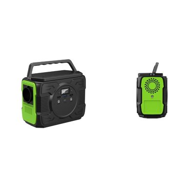 200W Solar Energy Storage Lithium Battery Balkon Power Station dengan 1