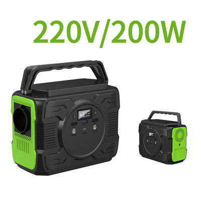 200W 300W Energy Storage Portable Solar Power Station dengan DC1 2 Output 12V-16.8V/6A S2X-173