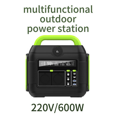 Warna yang dapat disesuaikan S6 Outdoor Multi-Purpose 600W Portable Charging Station Power Bank