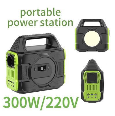 Stasiun listrik frekuensi tinggi 300W DC ke AC Inverter gelombang sinus murni dengan EU AC Socket