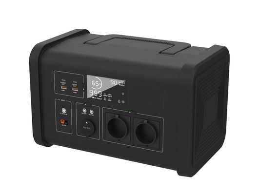 Stasiun listrik portabel dengan 700W AC Output Power 700W Energy Storage Powered by Solar