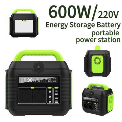 Multi-fungsi Power Bank Portable dengan 600W output dan baterai lithium tahan lama