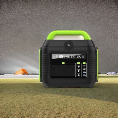 Generator sel surya portabel rumah tangga dengan pembangkit listrik output multi-fungsi 600W