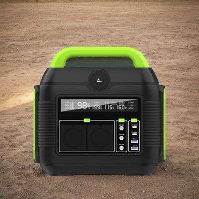 Generator sel surya portabel rumah tangga dengan pembangkit listrik output multi-fungsi 600W