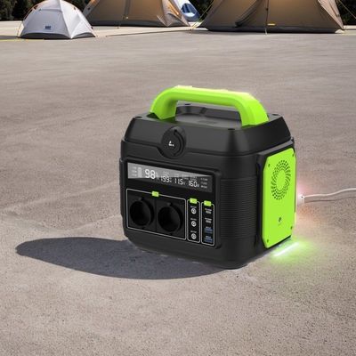 Generator sel surya portabel rumah tangga dengan pembangkit listrik output multi-fungsi 600W