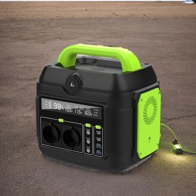 Generator sel surya portabel rumah tangga dengan pembangkit listrik output multi-fungsi 600W