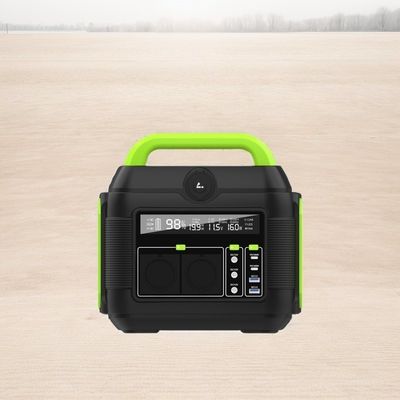 600W Portable Power Station Camping/RV Baterai Lithium Kapasitas Besar Pengecas Darurat Daya Seluler untuk Ponsel Komputer DC Output USB/Tipe-C Daya Tinggi