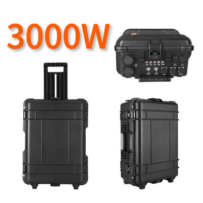Stasiun Listrik Portable 3000W Sistem Energi Surya 1500W 2400W 5000W LiFePO4 Generator