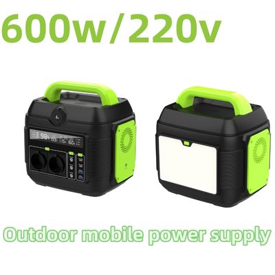 300W 600W 1200W Lithium Battery Portable Power Station Solar Generator untuk rumah darurat