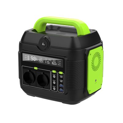 300W 600W 1200W Lithium Battery Portable Power Station Solar Generator untuk rumah darurat
