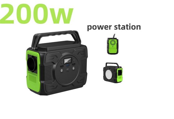 Pengecas Ponsel Hot Rechargeable 200W Portable Solar Generator dengan Warna yang Dapat Dikustomisasi