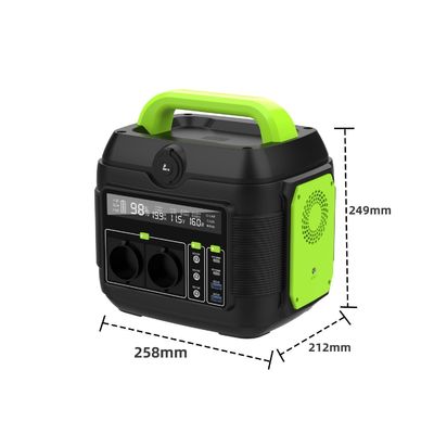 600W Portable Solar Generator untuk S6 Mobile Power Station dapat diisi ulang dan ringan