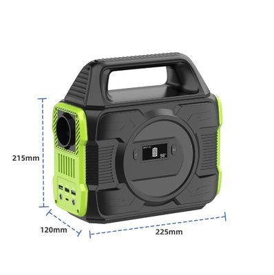 S3 Generator tenaga listrik portabel 300W dengan tipe C dan adaptor pengisian daya