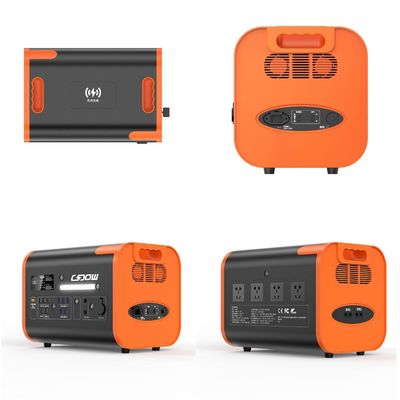Oranyeu Hitam 2000W Solar Power Generator Dengan Baterai Penyimpanan