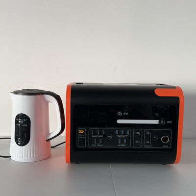 Oranyeu Hitam 2000W Solar Power Generator Dengan Baterai Penyimpanan