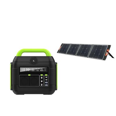 Stasiun Lithium Portable 600W yang dapat didaur ulang Untuk mengisi daya Drone Laptop Ponsel