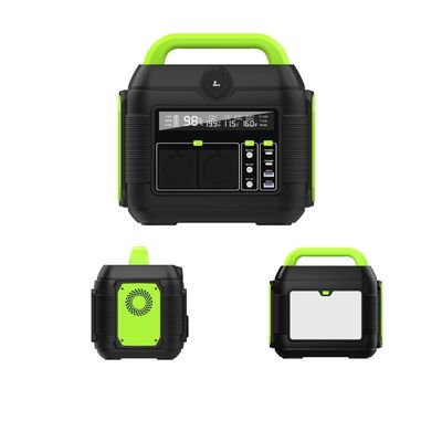 MPPT Stasiun Listrik Portable Yang Senyap Generator Surya 600W Dengan Baterai Litium