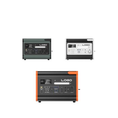 UN38.3 MSOS 2200W Power Station Disesuaikan Oranye Hitam