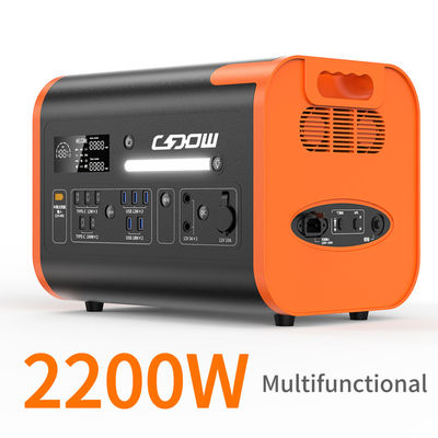 Stasiun Daya Portable 120V 2000W AC Pure Sine Wave
