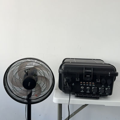 3000wh Black Portable Rechargeable Solar Wind Power Station 3kw Lithium Iron Baterai