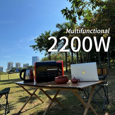 AC Charging Solar Powered Generator 1500W 2000W Portable Solar Generator