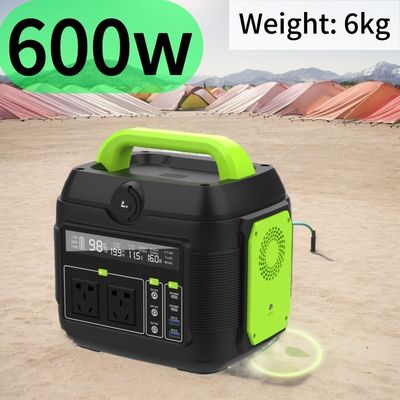576wh Portable Power Station 600W 300W 200W Solar Backup Generator