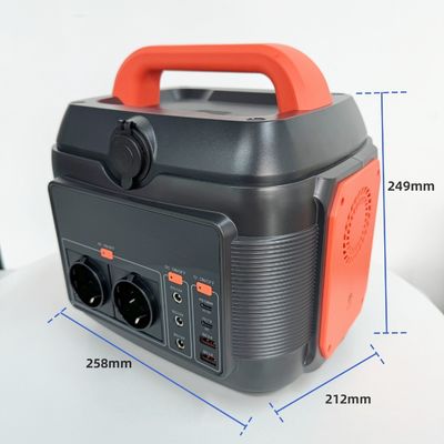 576wh Pemancar Daya Portable 110V 220V 600W Solar Generator