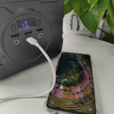 110V/220V Portable Power Station 200W Mobile Solar Generator
