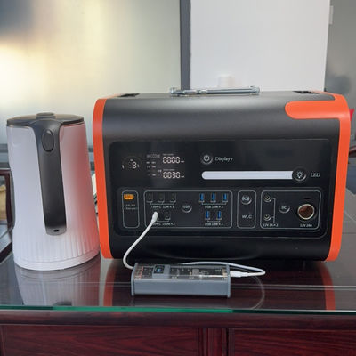 2200W Lifepo4 Ponsel Power Station 2048wh LiFePO4 Solar Generator