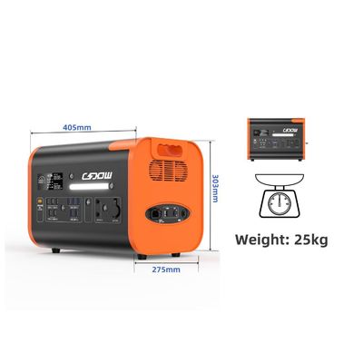 2200W Lifepo4 Ponsel Power Station 2048wh LiFePO4 Solar Generator