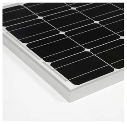 100W32 monokristalin silikon modul fotovoltaik panel surya dengan bingkai aluminium cocok untuk rumah RV Marine